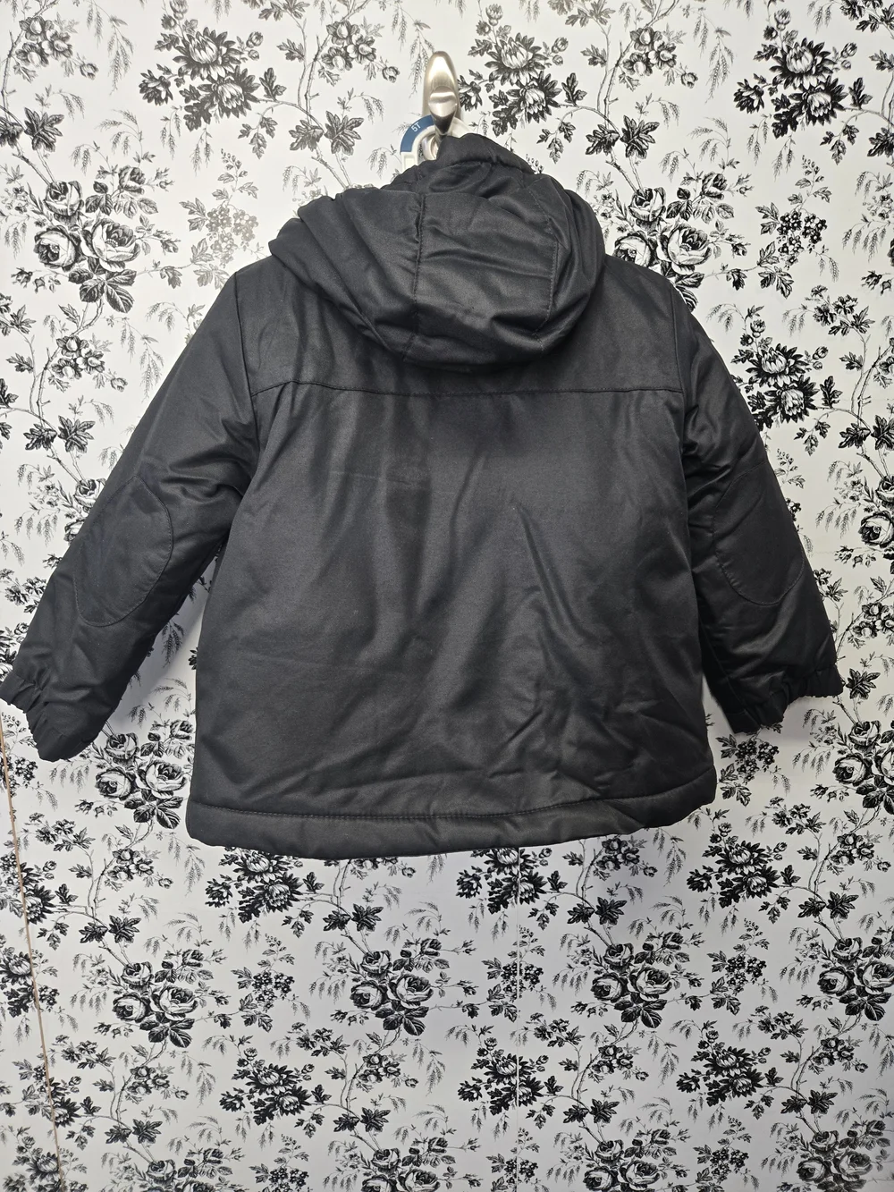 3 In 1 Black All-Weather Jacket with Hood
